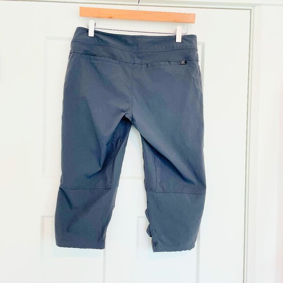 prAna Jasmine Knicker - Stretch DWR hiking pant - Womens 8 - Slate gray - Picture 5 of 7